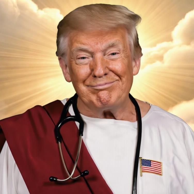 Doctor Jesus Trump portrait